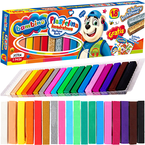 PLASTELINA KWADRATOWA BAMBINO 18 KOLORÓW INTENSYWNE ŻYWE SZKOLNA PLASTYKA