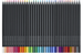 KREDKI TRÓJKĄTNE BLACK EDITION 36KOL FABER-CASTELL