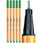 CIENKOPIS ZIELONY DO RYSOWANIA SZKICOWANIA POINT 88 0,4 mm STABILO - 5 szt.