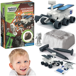 ODKRYWANIE KOSMOSU ŁAZIK DO ZŁOŻENIA CEGIEŁKA NAUKOWA ZABAWA CLEMENTONI