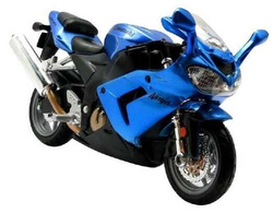 MOTOCYKL BBURAGO 1/18 - KAWASAKI NINJA ZX-10R
