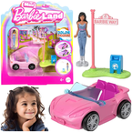 BARBIE LALECZKA W KABRIOLECIE SAMOCHÓD AUTKO ZMIENIA KOLOR MATTEL