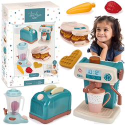 KUCHNIA DUŻY ZESTAW MAŁEGO AGD TOSTER BLENDER GOFROWNICA EKSPRES VERT AZUR