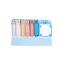 ZAKŁADKI KARTECZKI INDEKSUJĄCE MISIE SAMOPRZYLEPNE 7 KOLORÓW KIDEA