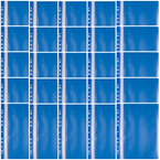 SKOROSZYT A4 WPINANY OFFICE PRODUCTS OCZKOWY ZAWIESZANY NIEBIESKI - 25 szt.