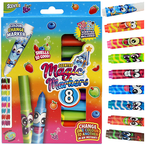 MAZAKI PISAKI FLAMASTRY PACHNĄCE MAGICZNE 8 INTENSYWNYCH KOLORÓW SCENTOS