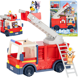 BLUEY STRAŻ POŻARNA WÓZ STRAŻACKI Z DRABINĄ FIGURKI BLUEY FIRETRUCK