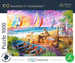 PUZZLE 1000 ELEMENTÓW WIDOK NA ŻAGLÓWKI UKŁADANKA - TREFL PRIME 10697 
