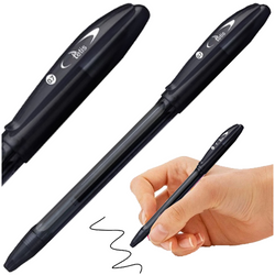 DŁUGOPIS CZARNY Z WKŁADEM OLEJOWYM IGŁOWA KOŃCÓWKA 0,7mm TETIS - 5 szt.