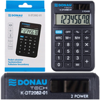 KALKULATOR KIESZONKOWY DONAU TECH SZKOLNY BIUROWY 8-CYFROWY K-DT2082-01