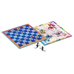 GRA PLANSZOWA STITCH WARCABY I MŁYNEK 2w1 STRATEGICZNA RODZINNA TREFL 02799