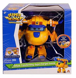 SUPER WINGS ŚRUBEK SUPERCHARGED DONNIE SAMOLOT 2w1 FIGURKA TRANSFORMUJĄCA