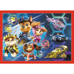 PUZZLE 4W1 PSI PATROL W MIEŚCIE 34374 - TREFL 