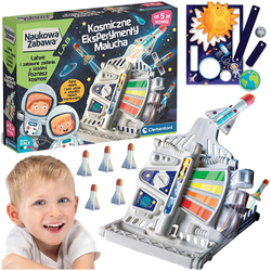 NAUKOWA ZABAWA KOSMICZNE EKSPERYMENTY RAKIETY KOSMOS GWIAZDY CLEMENTONI