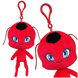 MIRACULOUS MASKOTKA PLUSZOWA BIEDRONKA KWAMI TIKKI STWOREK BRELOCZEK