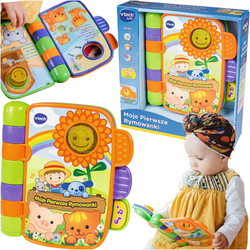 MOJE PIERWSZE RYMOWANKI EDUKACYJNA INTERAKTYWNA KSIĄŻECZKA VTECH