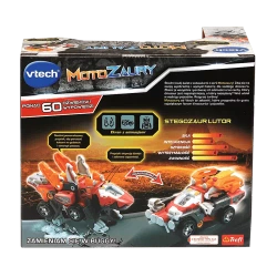 MOTOZAURY DINOZAUR TRANSFORMUJĄCY VTECH STEGOZAUR LUTOR SAMOCHÓD BUGGY