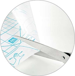 OKŁADKA NA ZESZYT SAMOPRZYLEPNA PRZEZROCZYSTA W ROLCE 33x150CM PANTA PLAST