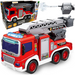 STRAŻ POŻARNA WÓZ SAMOCHÓD SŁUŻBY MIEJSKIE POJAZD DŹWIĘK ŚWIATŁA NAPĘD 1:20