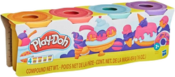 PLAY-DOH CIASTOLINA 4 TUBY UZUPEŁNIAJĄCE 448g SŁOICZKI HASBRO MASA LODY