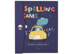 KSIĄŻECZKA EDUKACYJNA NAUKA LITEREK CZYTANIA MAGNESY JĘZYK ANGIELSKI