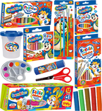 WYPRAWKA SZKOLNA BAMBINO ZESTAW PLASTYCZNY PRZEDSZKOLNY 10 ELEMENTÓW