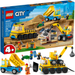 LEGO CITY CIĘŻARÓWKI I DŹWIG WYBURZENIOWY Z KULĄ BUDOWA WYWROTKA 60391