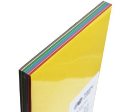 BLOK KOLOROWY A4 PAPIER 200 ARKUSZY 14 KOLORÓW 80g SZKOLNY HAPPY COLOR