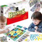 GRA PLANSZOWA BIZNES PO POLSKU DUŻY GRA EKONOMICZNA RODZINNA ALEXANDER