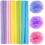 BIBUŁA MARSZCZONA KRÓTKA SZKOLNA 25x200 5 KOLORÓW PASTEL HAPPY COLOR