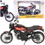 MOTOCYKL KAWASAKI Z900RS ŚCIGACZ POJAZD MOTOR MODEL KOLEKCJONERSKI 1:12
