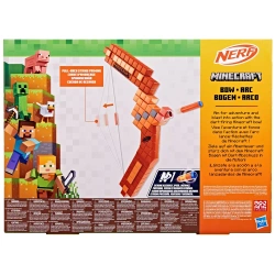 NERF N SERIES MINECRAFT ŁUK WYRZUTNIA STRZAŁKI POCISKI 8 szt. HASBRO