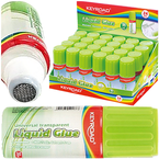 KLEJ W PŁYNIE KEYROAD Z GĄBCZASTĄ KOŃCÓWKĄ TRANSPARENTNY 30 ml 24 sztuki