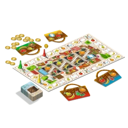 GRA PLANSZOWA RODZINNA NA RYNECZKU ZAKUPY RODZINA TREFLIKÓW TREFL 02816