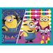 PUZZLE 4W1 WESOŁY ŚWIAT MINIONKÓW MINIONKI - TREFL