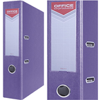 SEGREGATOR A4/75mm OFFICE PRODUCTS Z DŹWIGNIĄ PP FIOLETOWY