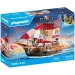 PLAYMOBIL PIRATES STATEK PIRACKI Z ZAŁOGĄ KLOCKI KONSTRUKCYJNE 101 EL 71418