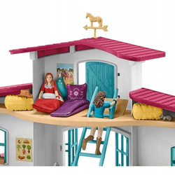 SCHLEICH CENTRUM JEŹDZIECKIE LAKESIDE HORSE CLUB ZESTAW KONIE FIGURKI