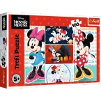 PUZZLE 100 EL MYSZKA MINNIE ZABAWNA MINNIE UKŁADANKA DLA DZIECI TREFL 16517