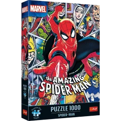PUZZLE 1000 ELEMENTÓW PREMIUM PLUS SPIDER-MAN MARVEL 10859 TREFL