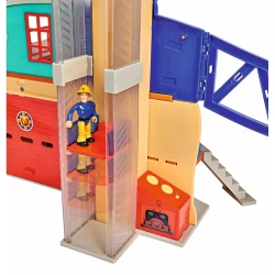 STRAŻAK SAM REMIZA STRAŻACKA XXL STRAŻ POŻARNA ŚWIATŁO DŹWIĘK FIGURKI SIMBA