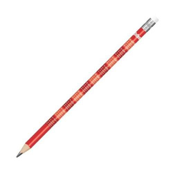 OŁÓWEK SZKOLNY ZE ŚCIĄGĄ TABLICZKĄ MNOŻENIA GUMKĄ COLORINO KIDS - 3 sztuki