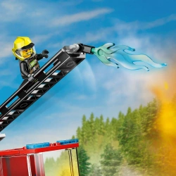 LEGO CITY WÓZ STRAŻACKI Z DRABINĄ STRAŻ POŻARNA STRAŻAK FIGURKI 60463