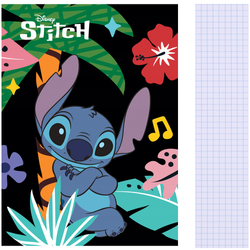 ZESZYT A4 KRATKA 32 KARTKI STITCH SZKOLNY LAMINOWANA OKŁADKA ST.MAJEWSKI 