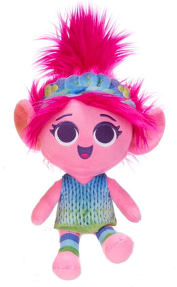 POPPY SUPER MIĘKKI PLUSZAK MASKOTKA TROLLS BAND TOGETHER 25.5 cm DREAMWORKS