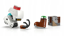 LEGO DISNEY WALL-E I EVA ROBOTY RUCHOME ELEMENTY PIXAR KLOCKI 811 el. 43279
