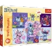 PUZZLE 300 ELEMENTÓW LILO I STITCH ZAKRĘCONY STITCH UKŁADANKA 23033 TREFL