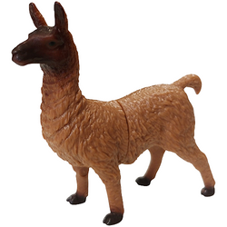 SCHLEICH LAMA BRĄZOWA FIGURKA KOLEKCJONERSKA RĘCZNIE MALOWANA ZWIERZĘ