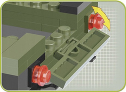 KLOCKI COBI POJAZD TERENOWY NATO ARMORED 24304