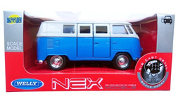 SAMOCHÓD METALOWY WELLY 1:34 '63 VOLKSWAGEN T1 BUS
